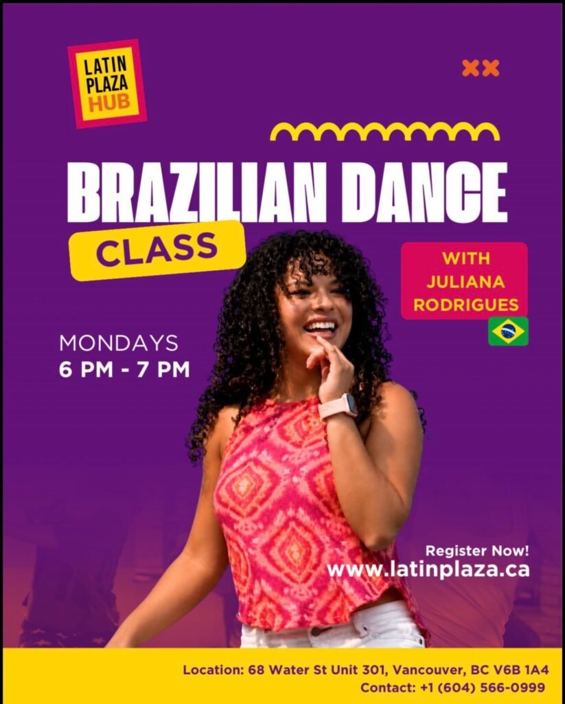 Brazilian Dance Class with Juliana Rodrigues
